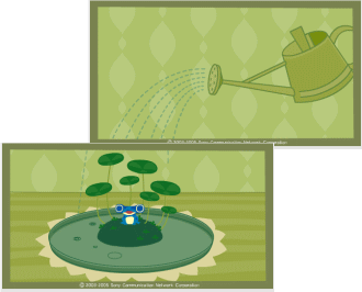 梅雨らしく、カードも