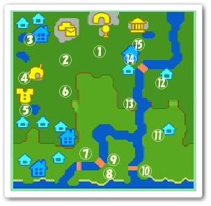 ファンゴルン村の風景