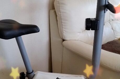 次はエアロバイクで