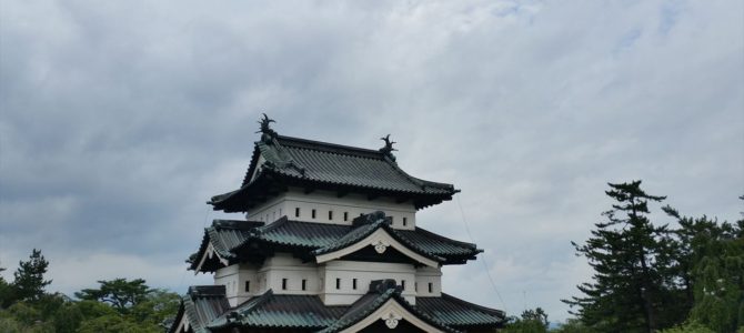 弘前城へGO